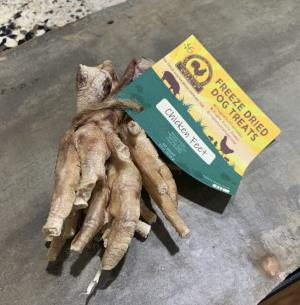 FREEZE DRIED CHICKEN FEET